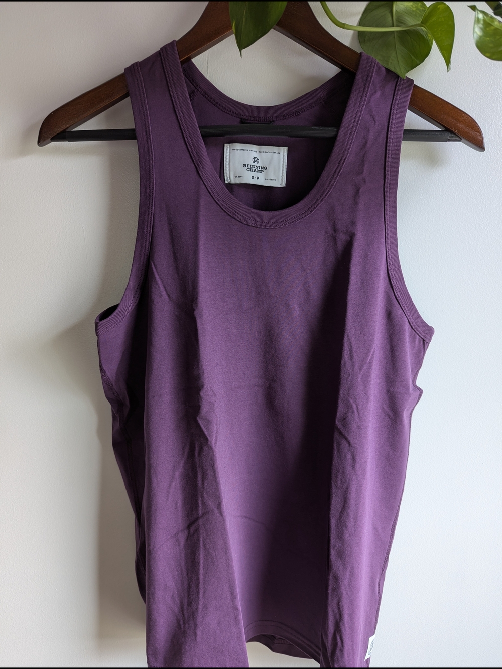 Reigning Champ Plum Tank